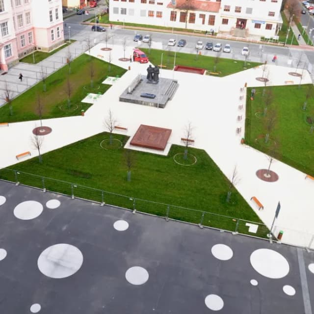 Fotka náměstí Svobody Vsetín